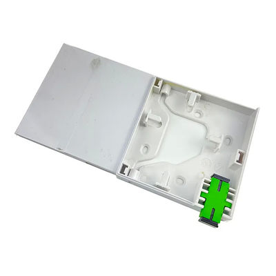 Hộp đầu cuối sợi quang 1 lõi ABS FTTH vô hình cho ổ cắm trên tường