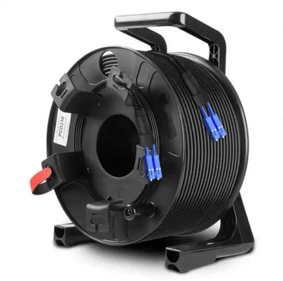 Vòng dây cáp mở rộng cáp ngoài trời màu đen 300M 250M 200M 150M 100m LC đến LC